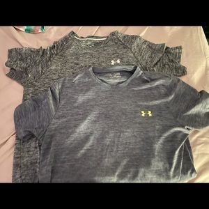 Men’s Under Armor Grey 2-Pack Loose Shirts